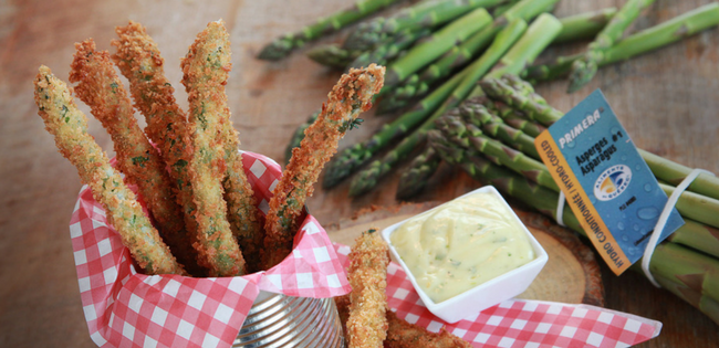 Les Frites d’asperges au parmesan de Max L’Affamé