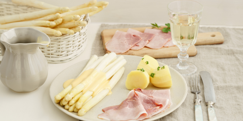 Savoureuses recettes avec des asperges blanches